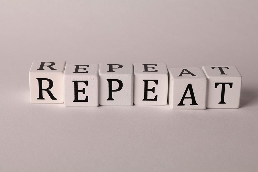 helpful tips when trouble repeats